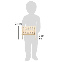 - Vier op 1 lijn Hout Gouden Editie Spel><noscript><img width=