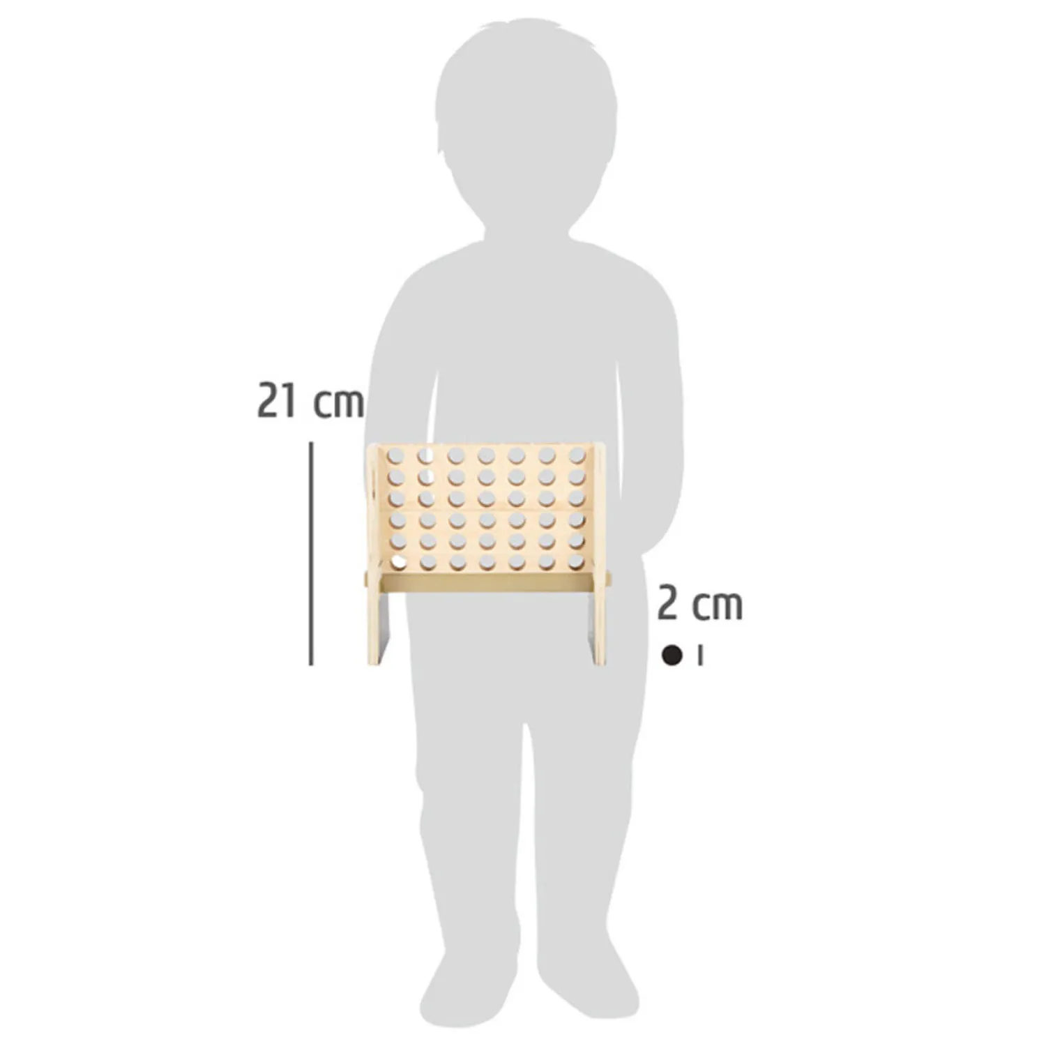 - Vier op 1 lijn Hout Gouden Editie Spel>Small Foot Sale
