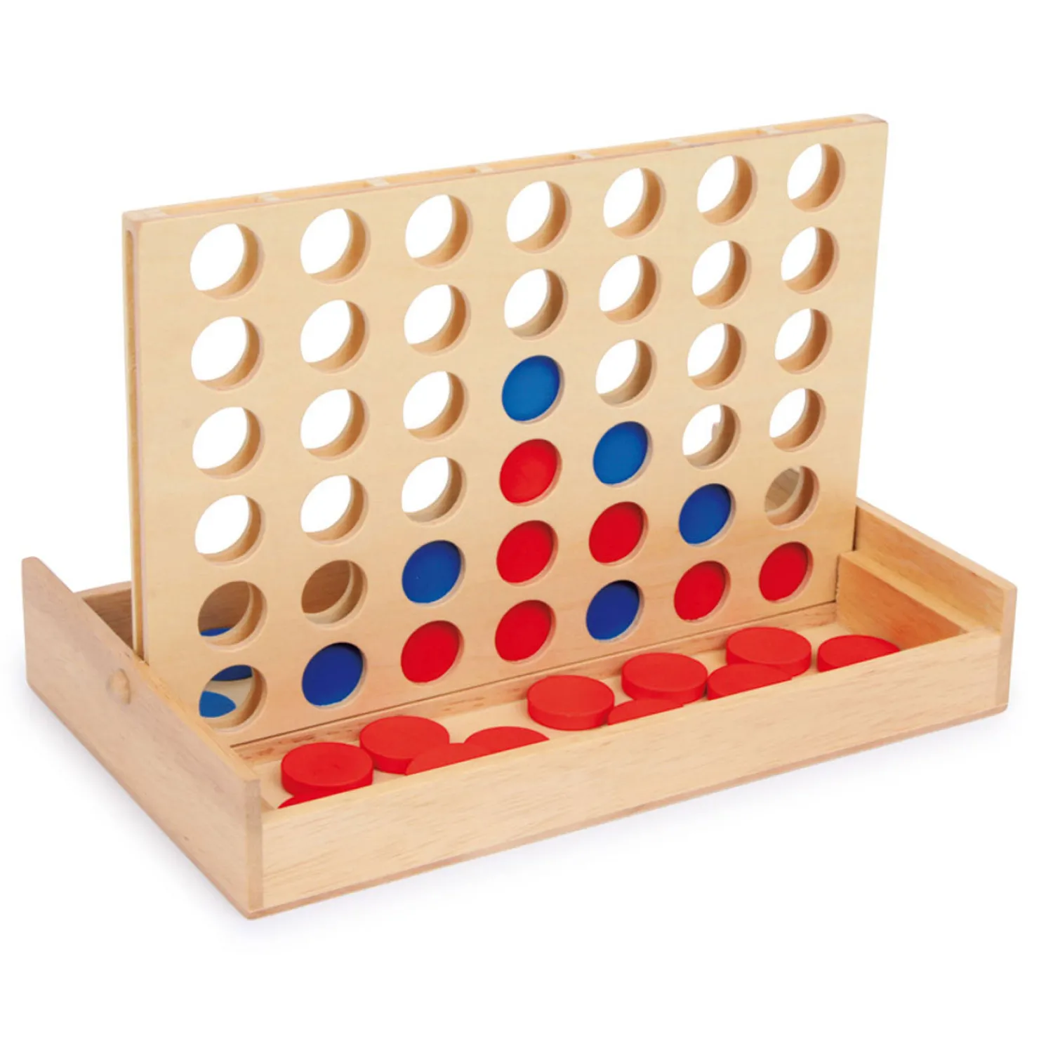 - Vier op een Lijn Reisspel Hout-Small Foot Best