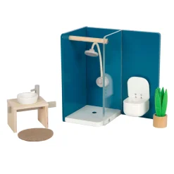 Houten Poppenhuis Meubeltjes Badkamer-Small Foot New