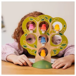 5 Little Birds Houten Logica Spel><noscript><img width=