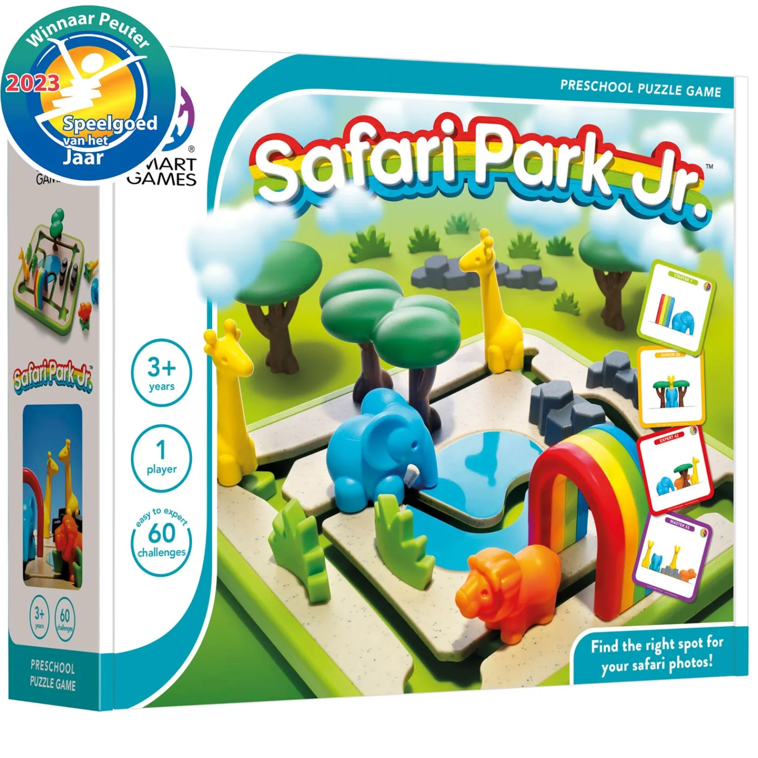 Safari Park Junior Educatiefspel Kleuters-SmartGames
