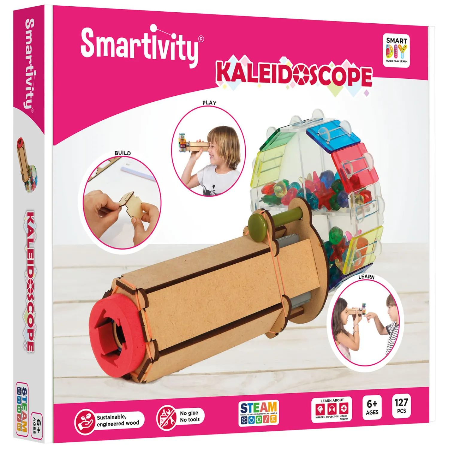 Bouw je eigen Kaleidoscoop-Smartivity New