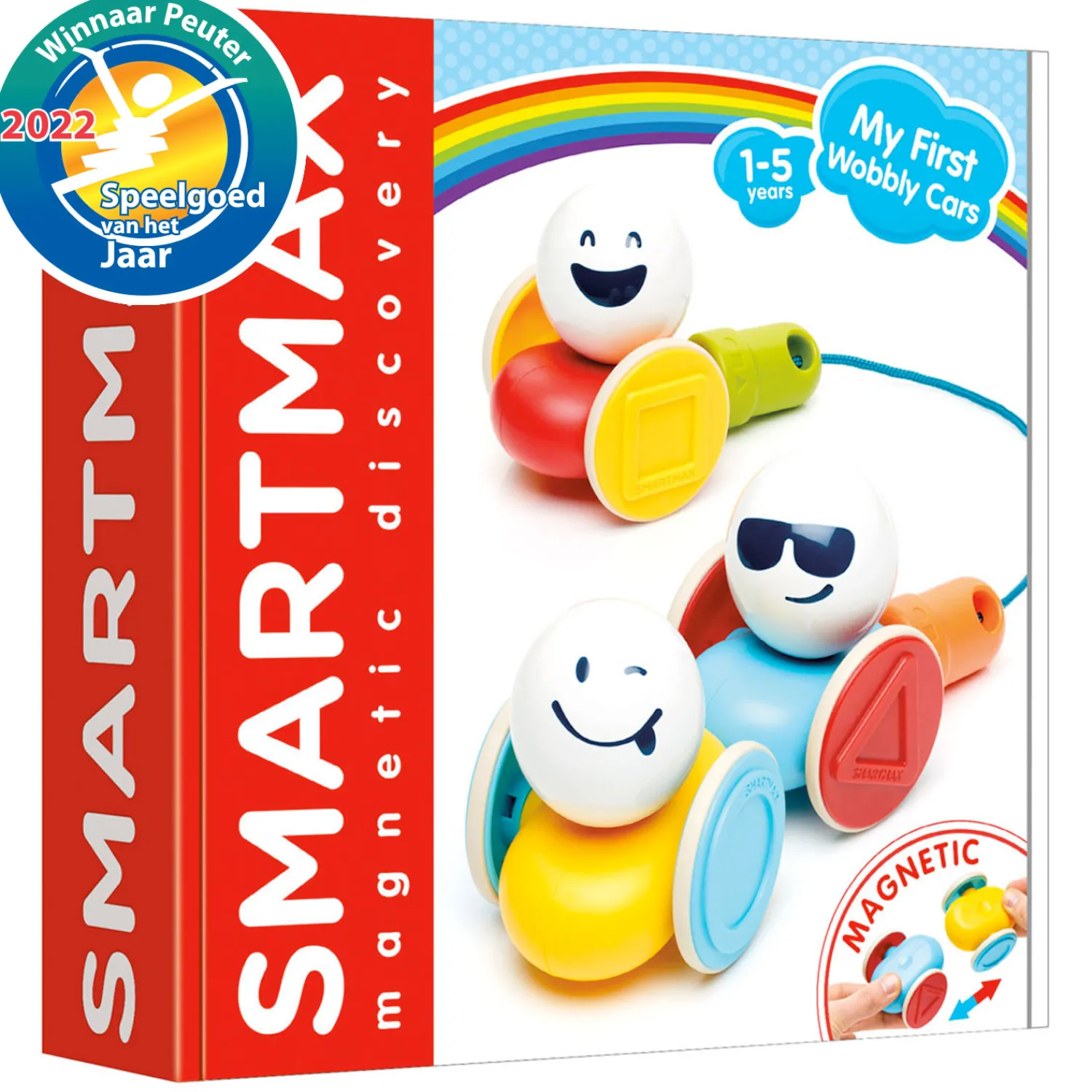 Smartmax Mijn Eerste Wiebelauto's Hot