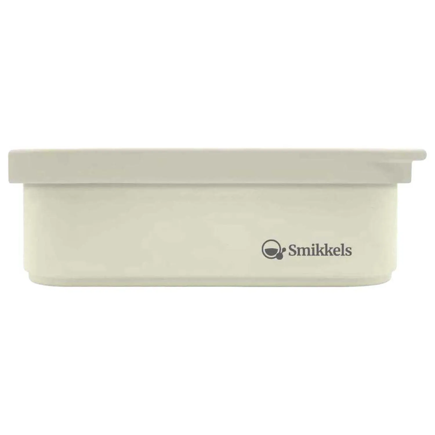 Smikkels RVS Broodtrommel met Siliconen Deksel 900ml - Wit Discount