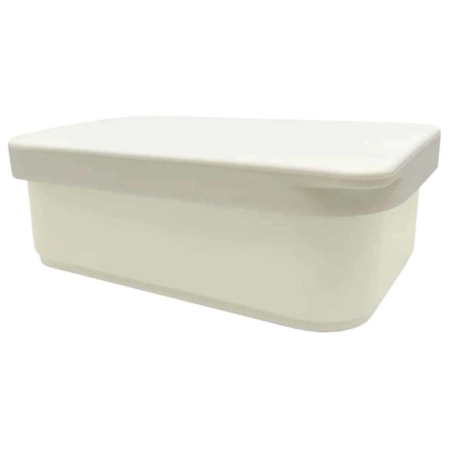 Smikkels RVS Broodtrommel met Siliconen Deksel 900ml - Wit Discount