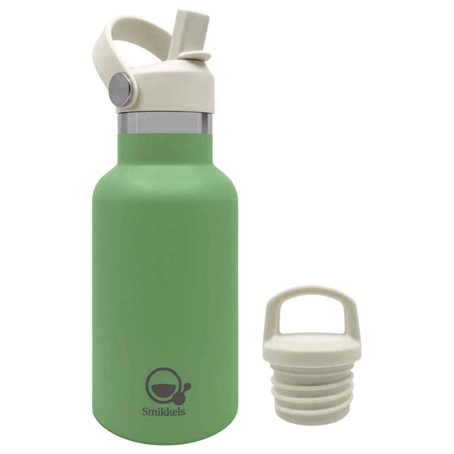 Smikkels RVS Thermos Drinkfles 350ml - Groen> New