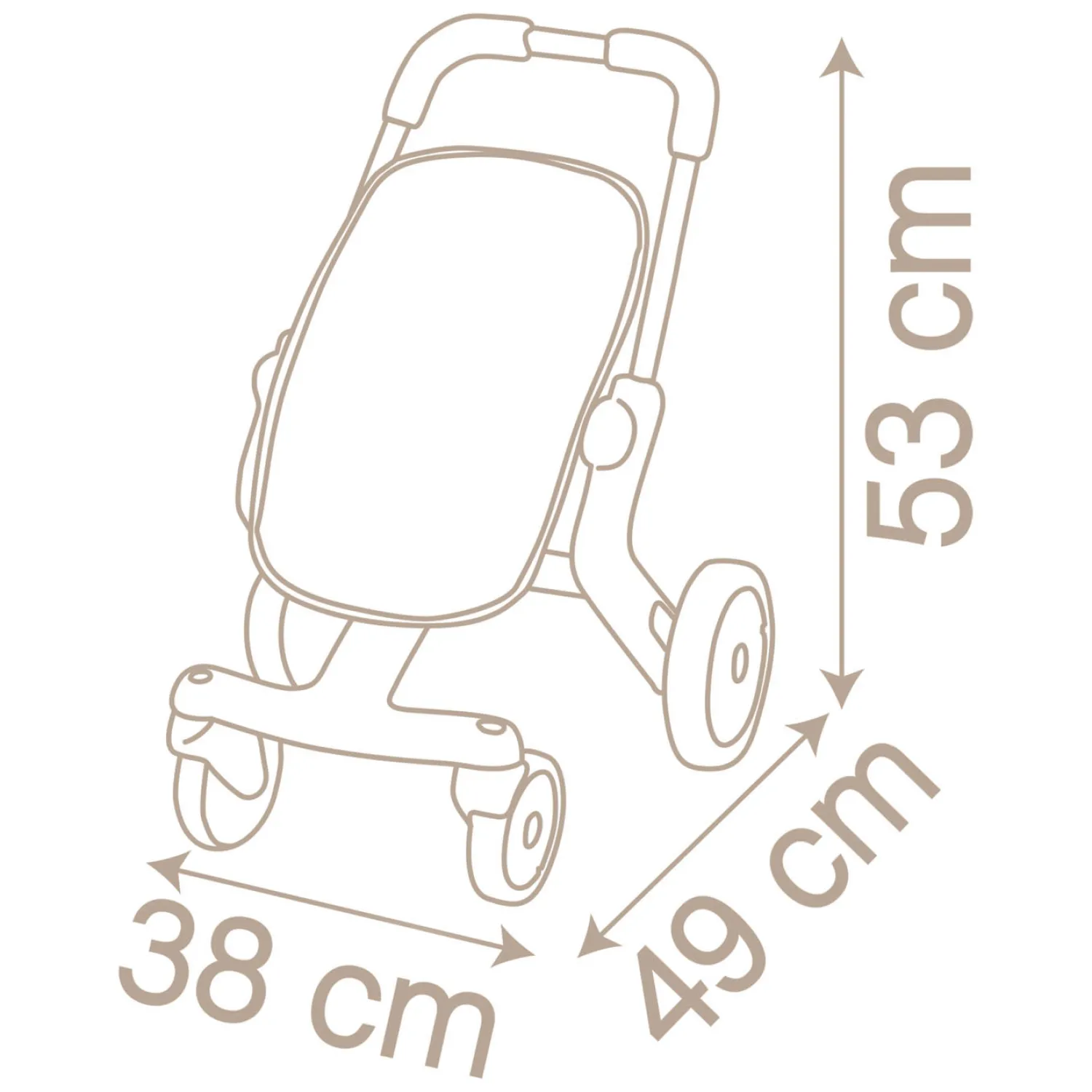 Smoby Baby Nurse Poppenbuggy Online