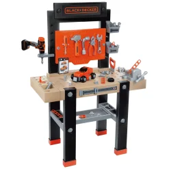 Black & Decker Bricolo Speelgoedwerkbank, 92dlg.>Smoby New
