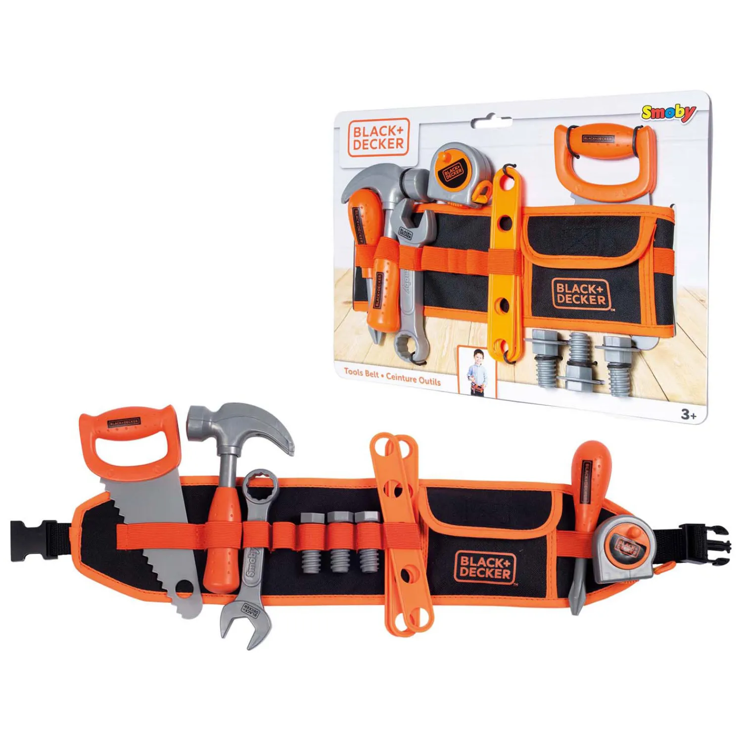 Black & Decker Gereedschapsriem met Gereedschap, 12dlg.-Smoby Hot