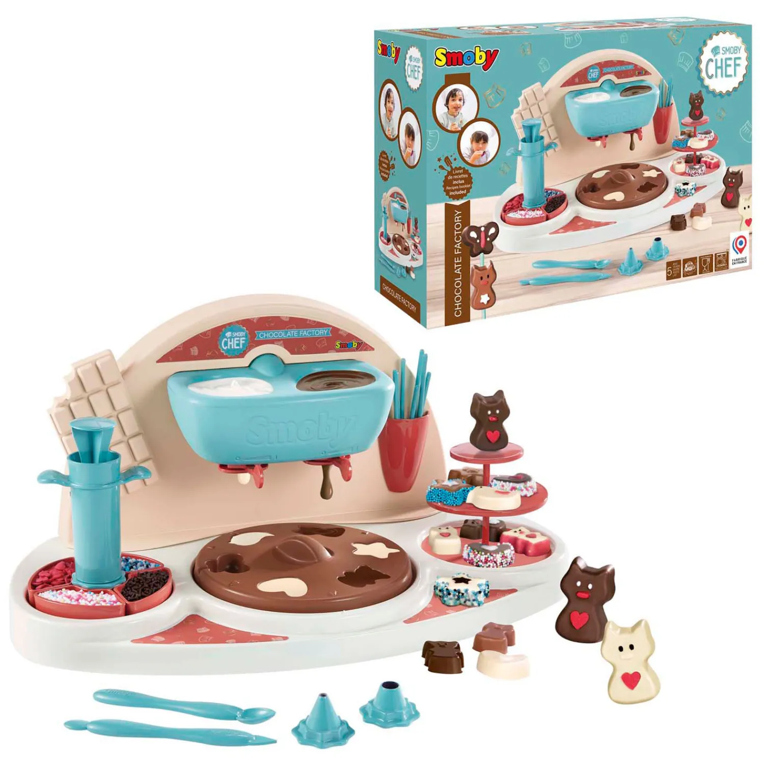 Smoby Chef Chocolade Fabriek, 64dlg. Best