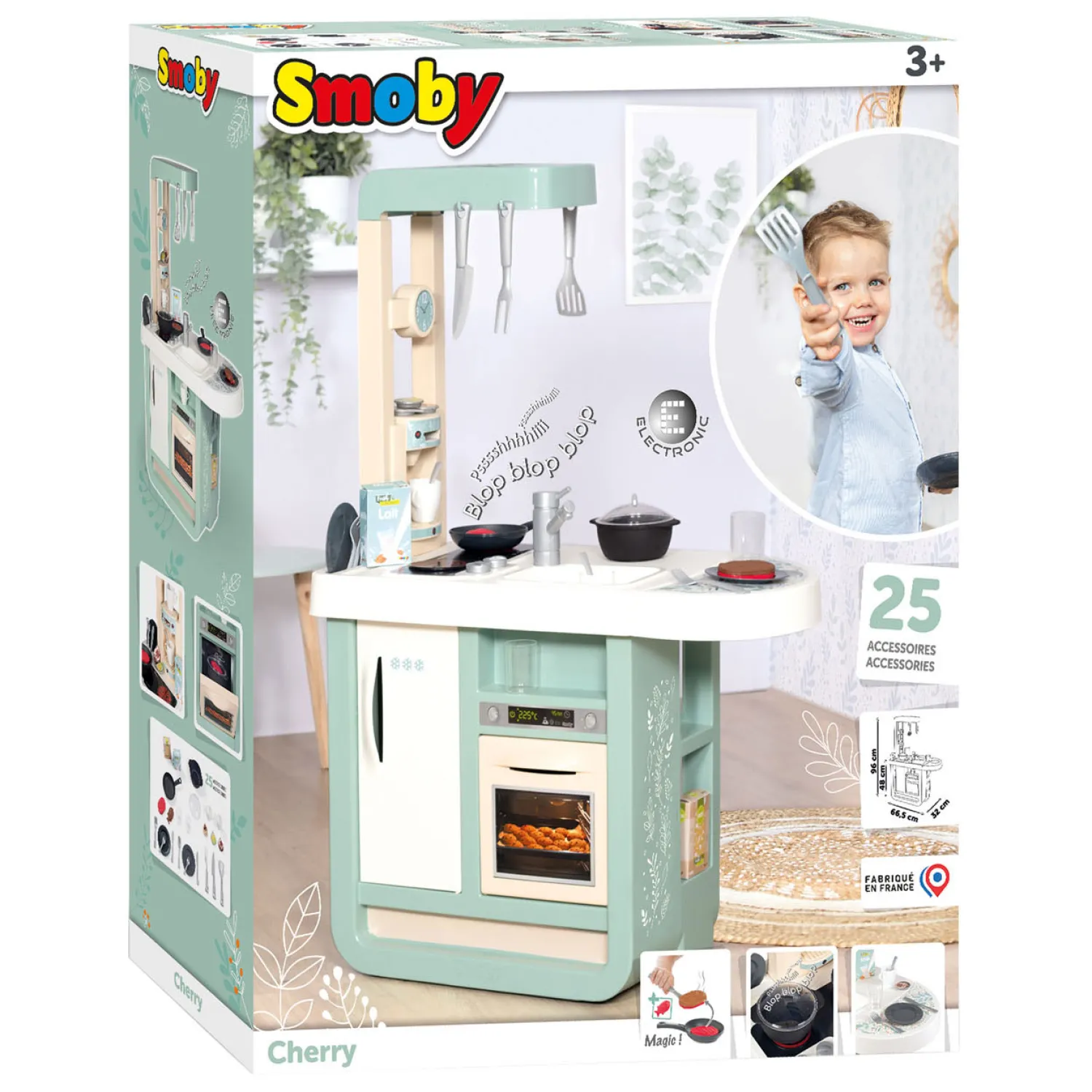 Cherry Keuken, 25dlg.-Smoby