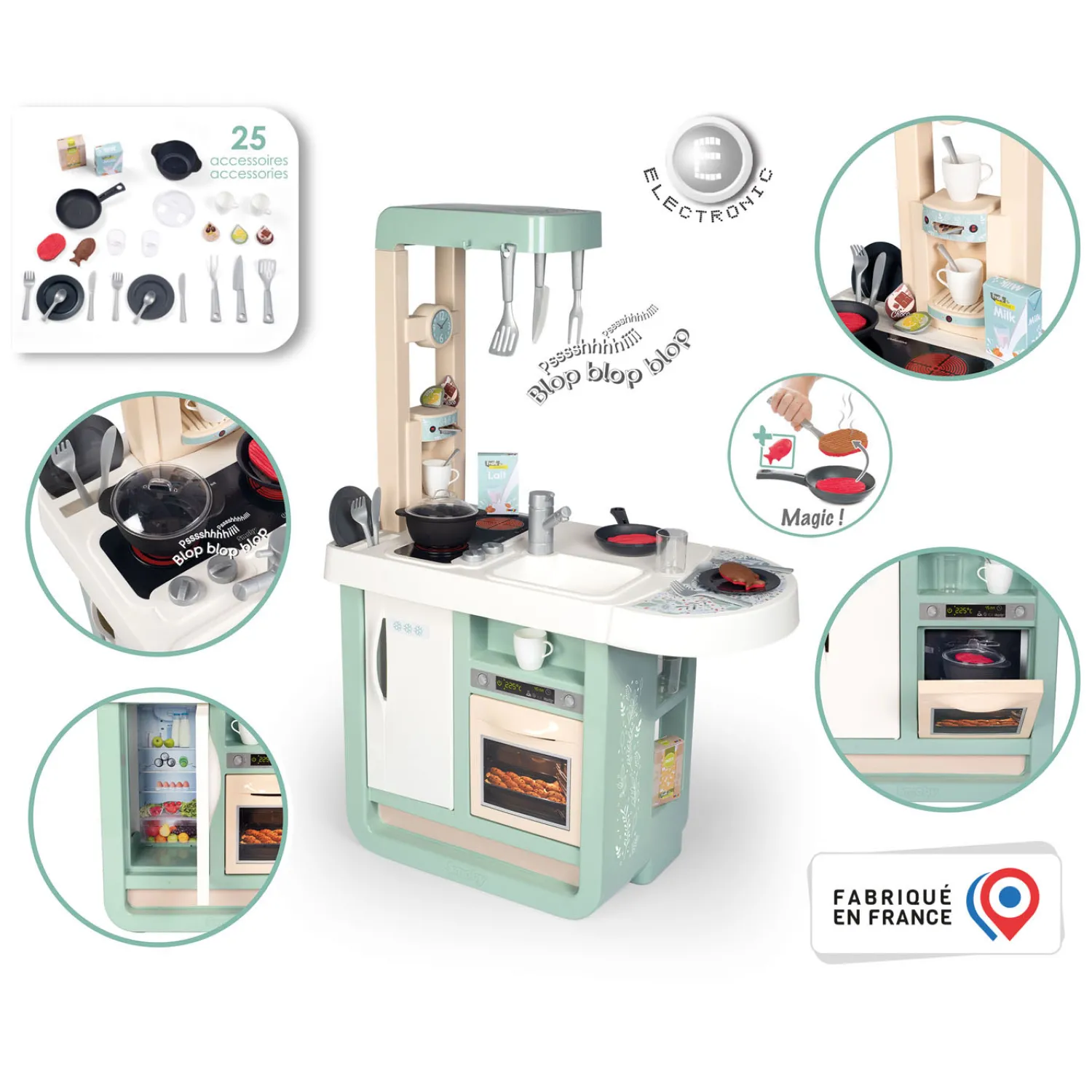 Cherry Keuken, 25dlg.-Smoby