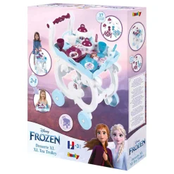Smoby Frozen XL Theeset met Trolley, 17dlg. Clearance