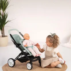 Smoby Maxi-Cosi Poppenwagen Sage voor 2 Poppen Hot