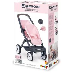 Smoby Maxi-Cosi Poppenwagen voor 2 Poppen Hot