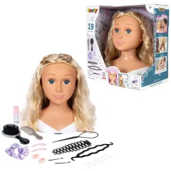Mijn Beauty Kappop Blond met Accessoires, 19dlg.><noscript><img width=