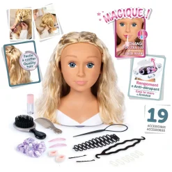 Mijn Beauty Kappop Blond met Accessoires, 19dlg.><noscript><img width=