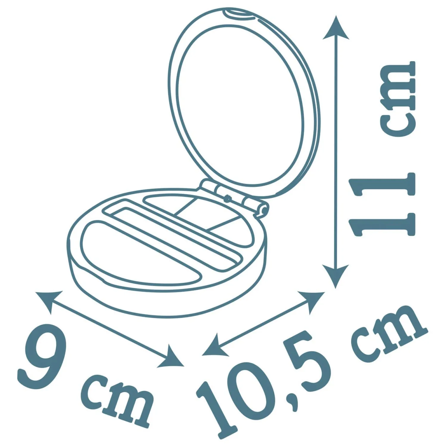 My Beauty Powder Compact-Smoby Outlet