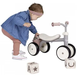 Rookie Loopfiets Roze-Smoby Hot