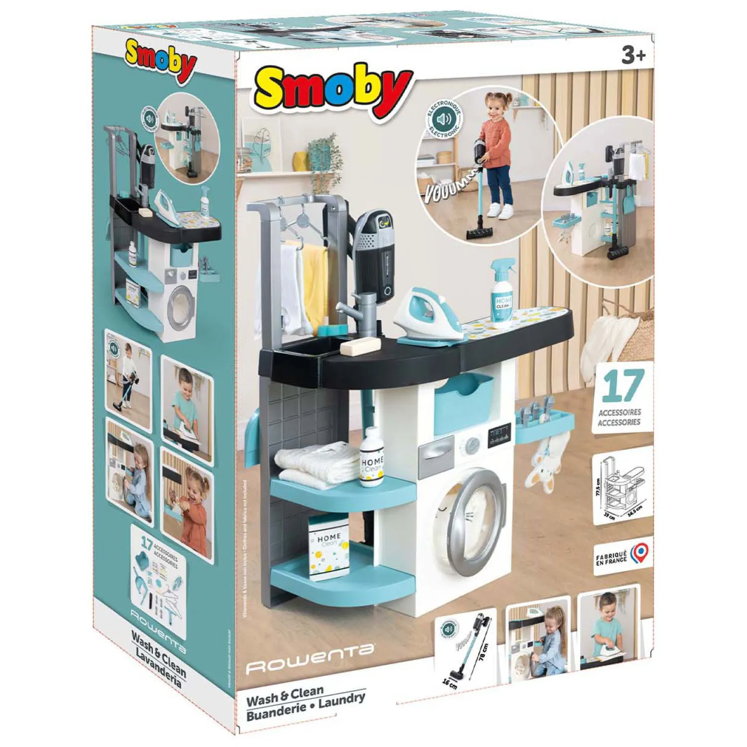 Rowenta Wasserette, 17dlg.>Smoby Hot