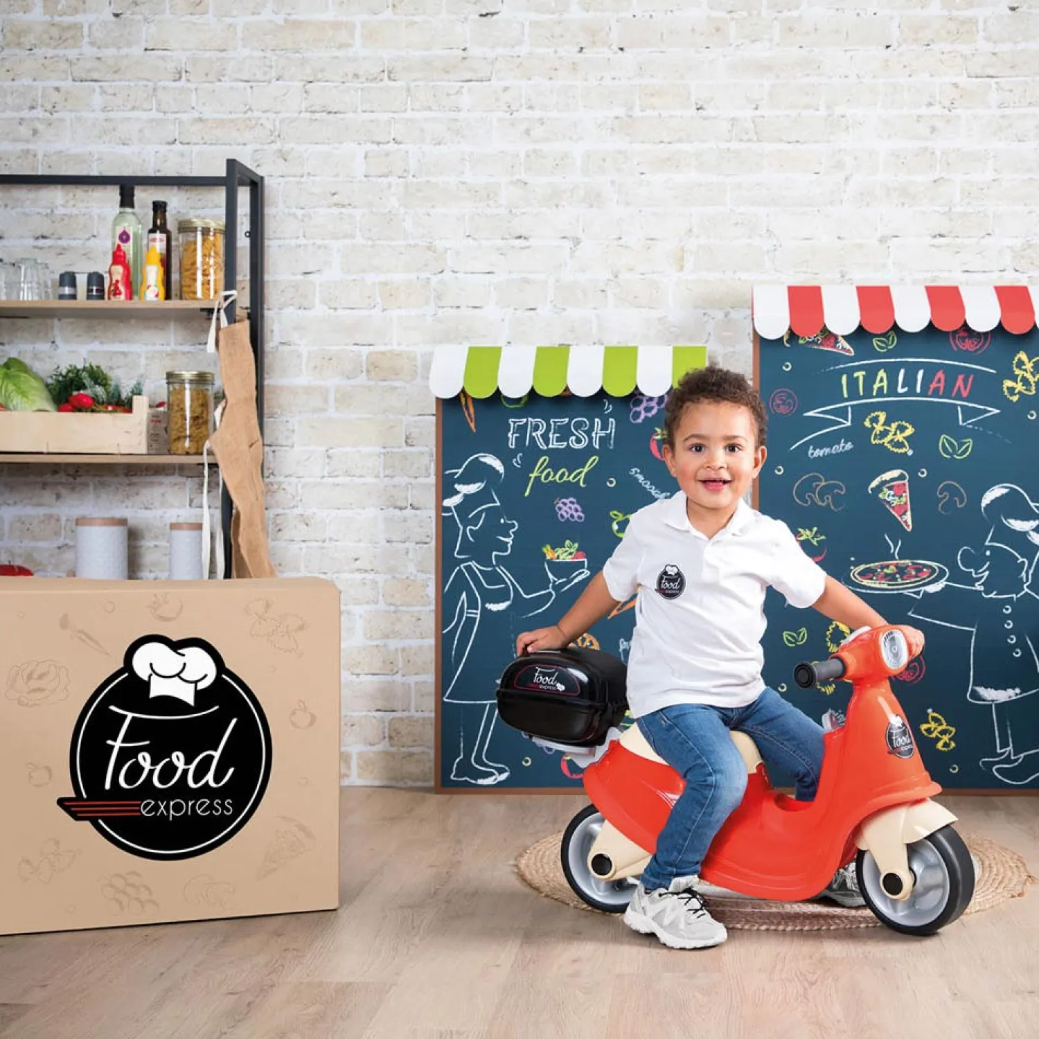 Scooter Ride On Food Express-Smoby Sale