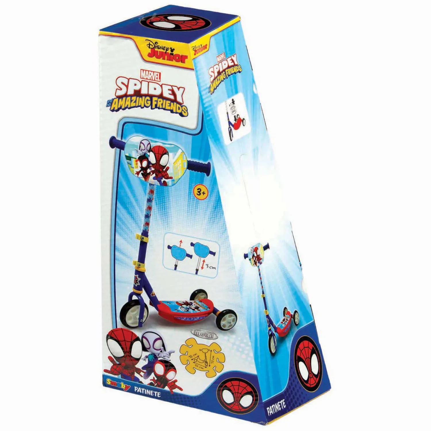 Spider-Man 3-Wiel Step>Smoby New