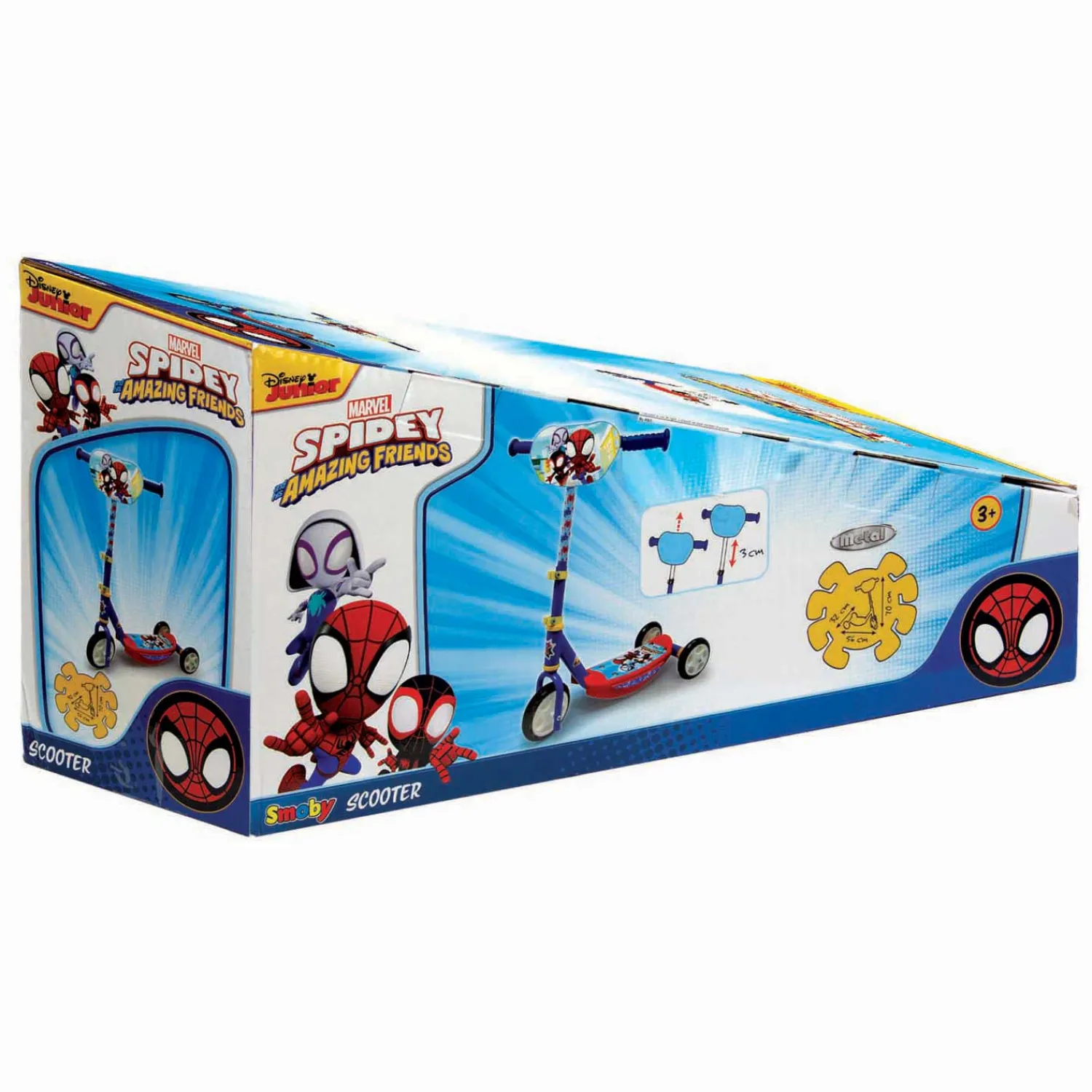 Spider-Man 3-Wiel Step>Smoby New