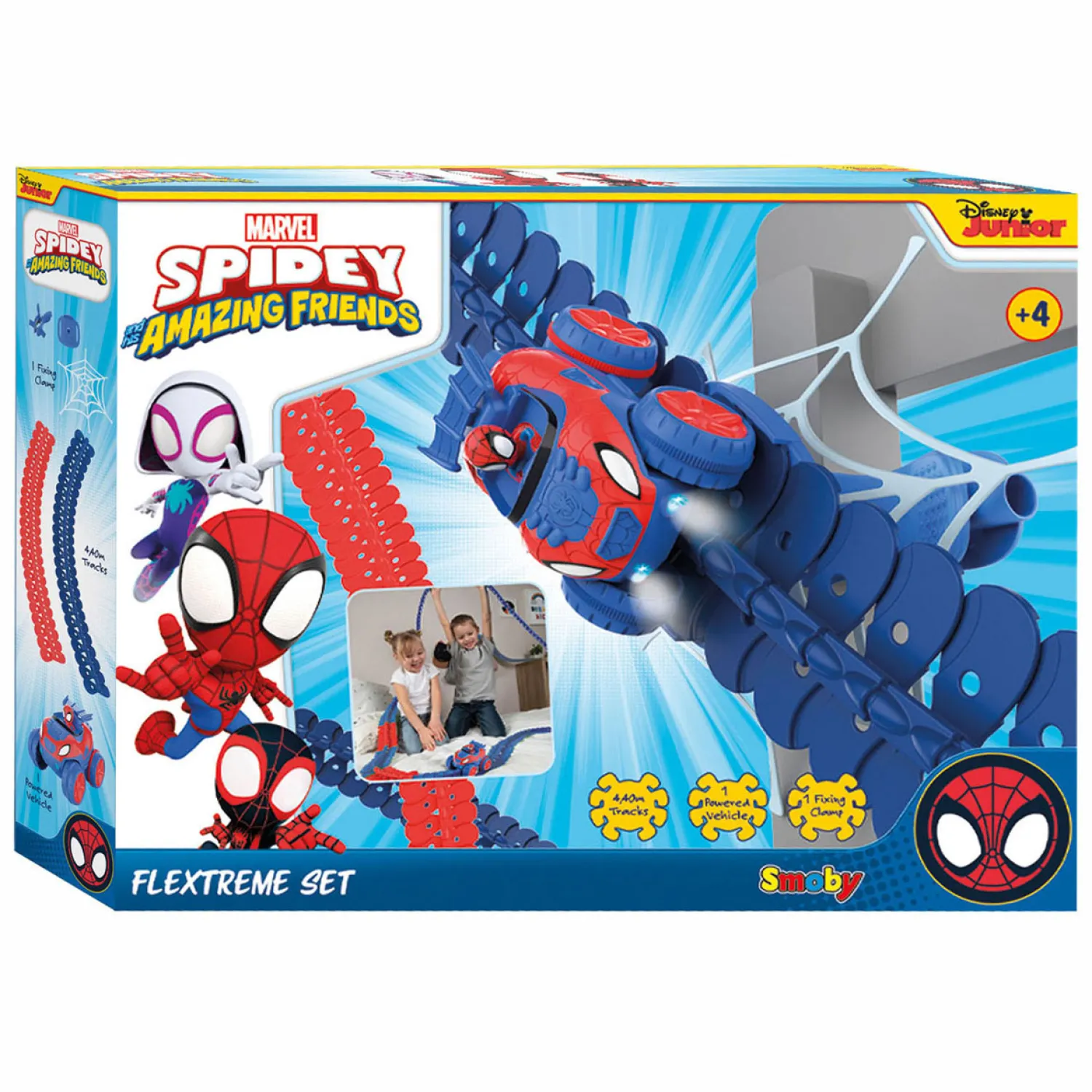 Spidey & Amazing Friends Flextreme Racebaan Set, 184dlg.>Smoby Outlet