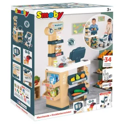 Supermarkt Klein met Accessoires, 34dlg.>Smoby Best