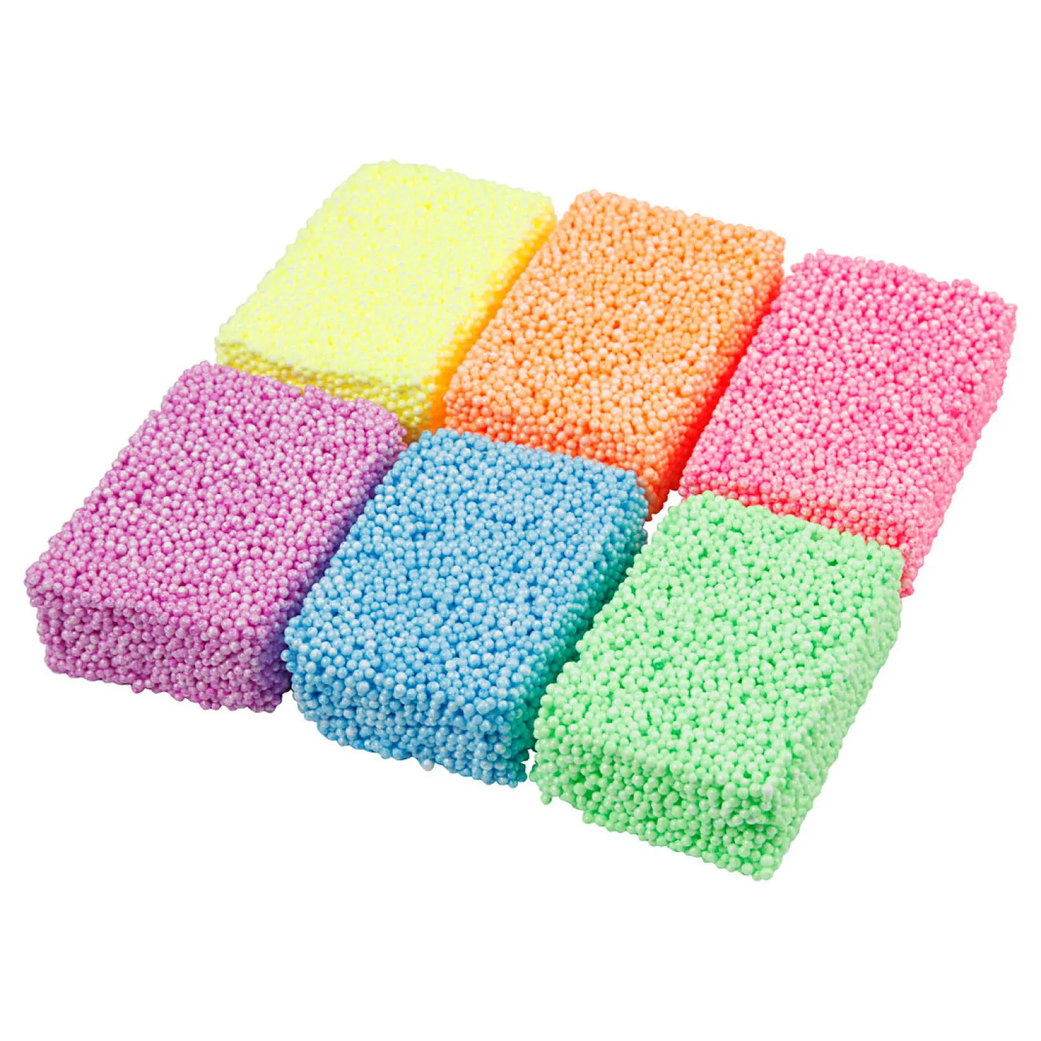 Soft Foam Clay Neon Kleuren, 6x10gr.>Creativ Company New