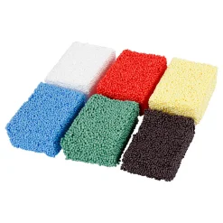 Creativ Company Soft Foam Clay Standaard Kleuren, 6x10gr. New