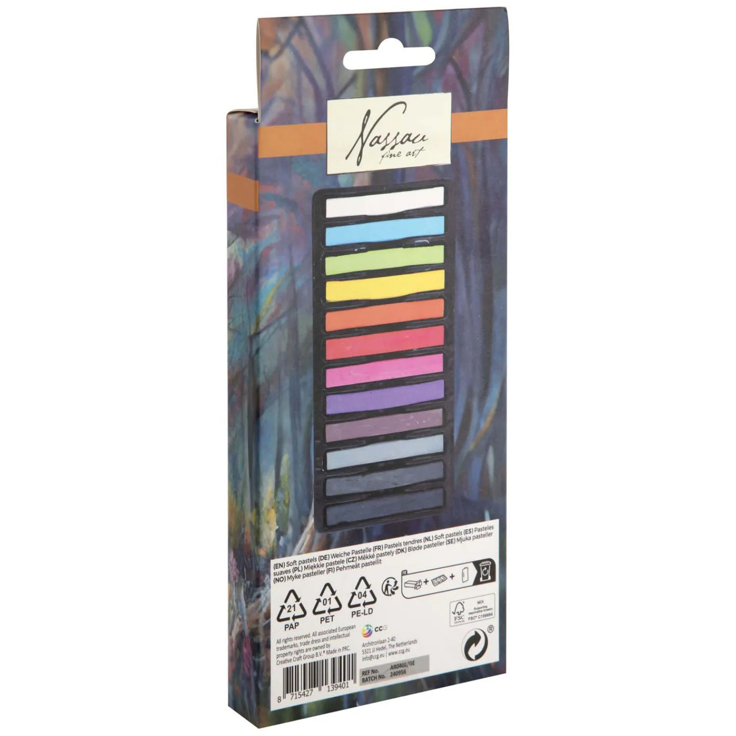 Creative Craft Group Soft Pastelverf, set van 12 Outlet