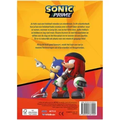 Deltas Sonic Prime vriendenboek New