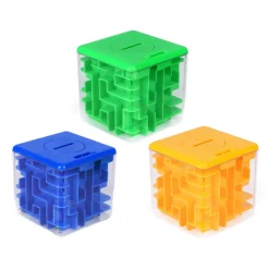 Spaarpot Geduldkubus, 12st.> Clearance