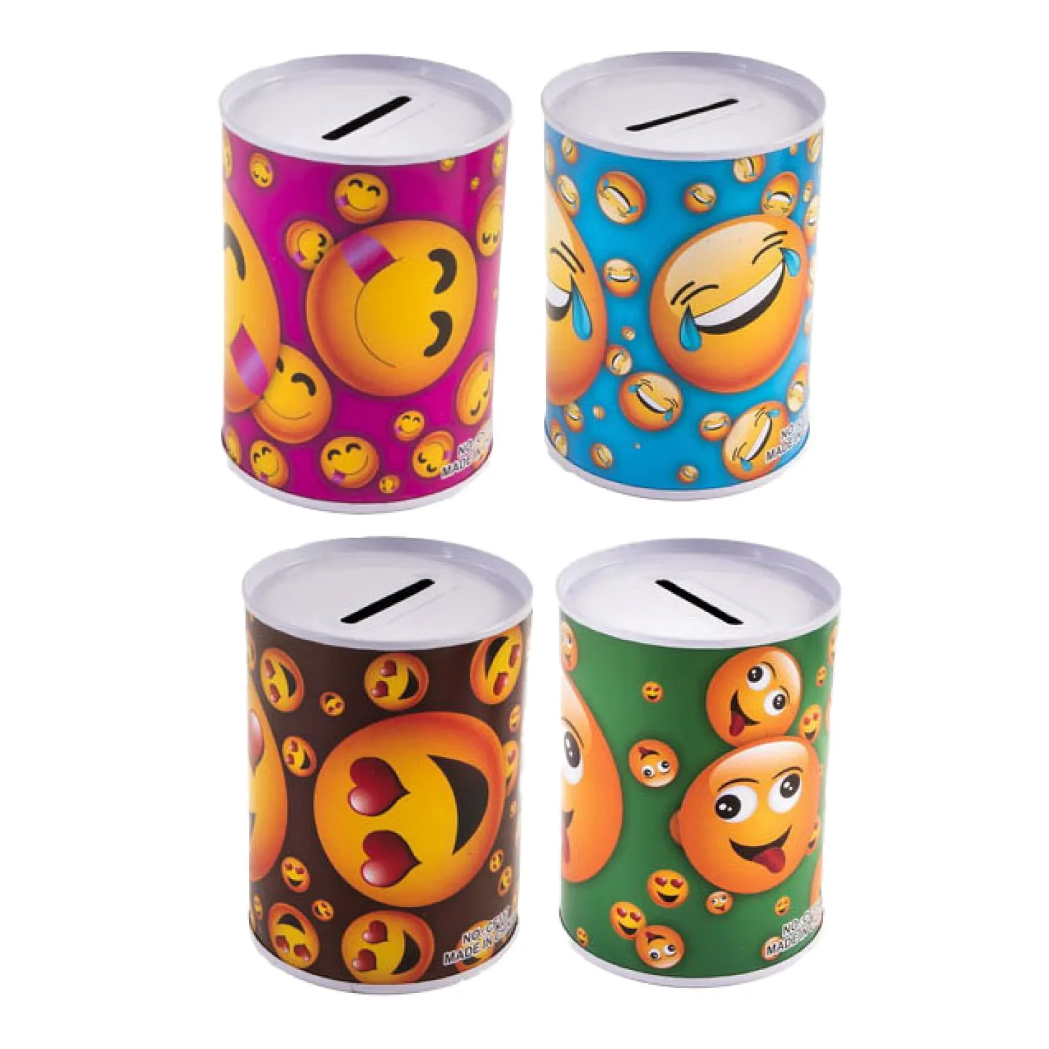 Spaarpot Happy Faces>Jono Toys Discount