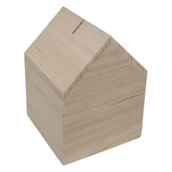 Playwood Spaarpot Huis Paulownia Hout Best