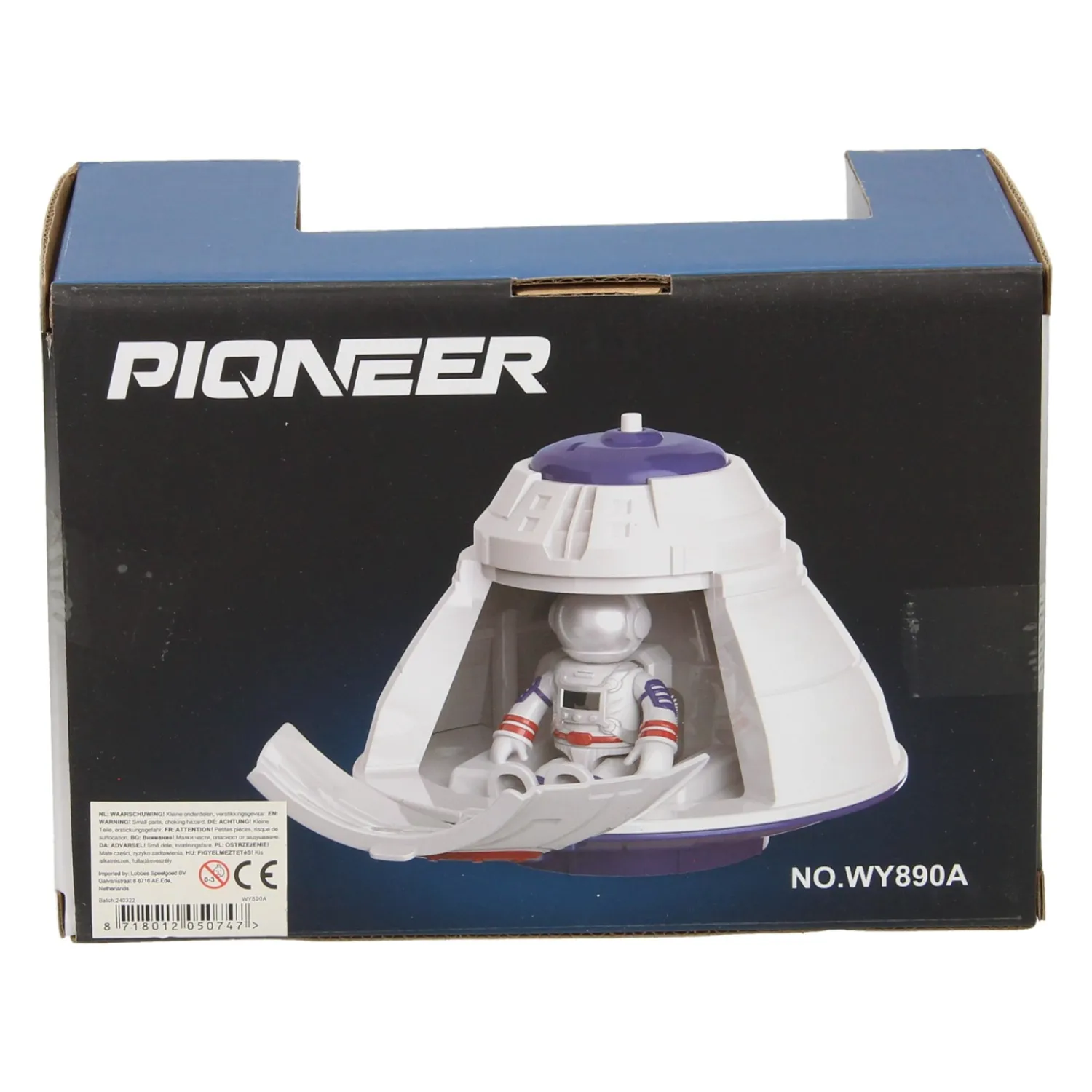 Space Capsule met Astronaut-