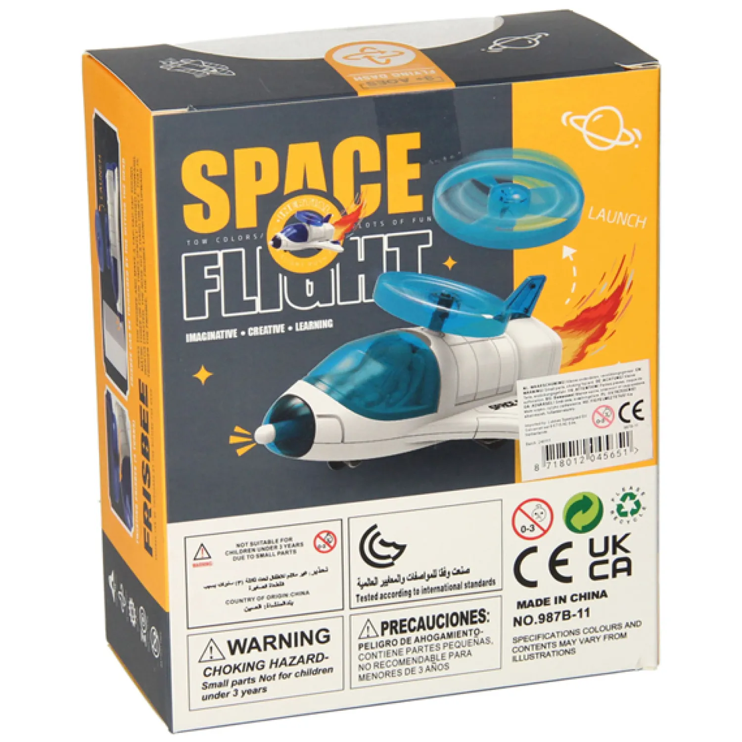 Space Shuttle met Afschietpropellor Outlet