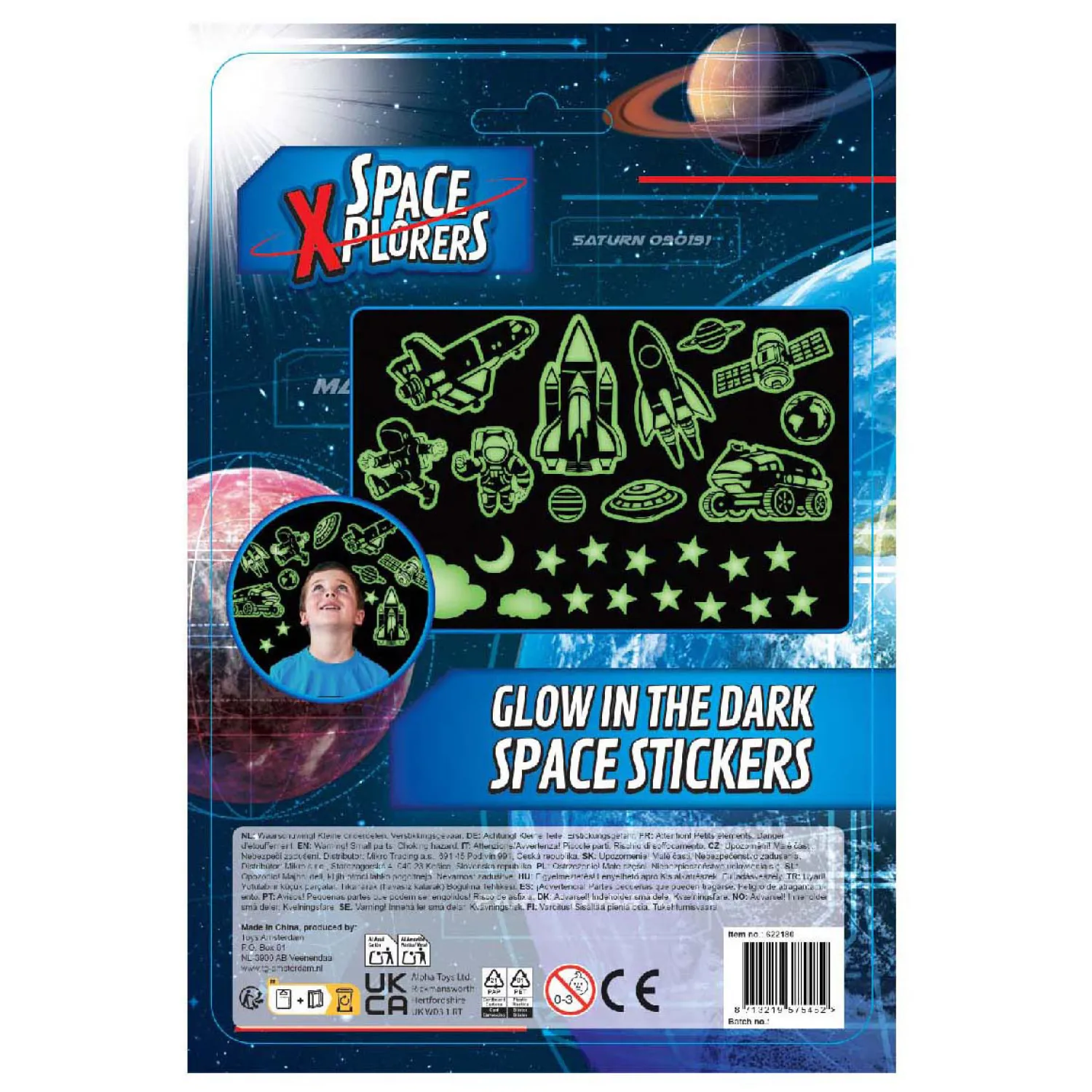 Space Xplorers Glow in the Dark Stickers - 21st. Best