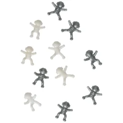 Space Xplorers Raamlopertjes Astronaut 2cm, 12st.>