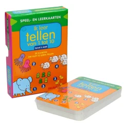 Speel- en Leerkaarten - Ik Leer Tellen van 1 tot 10 (3+)-Deltas Online