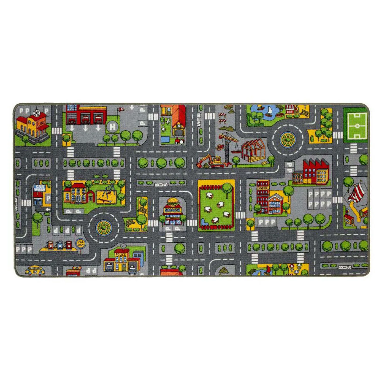 Speelkleed Verkeer, 67x100 cm Hot