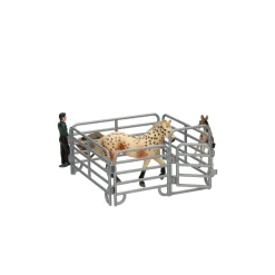 Speelset Paarden met Verzorger - Paarden met Stippen> Clearance