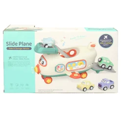 Speelset Passagiers Vliegtuig met Voertuigen- New