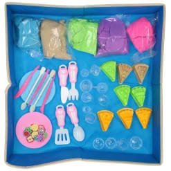 Speelzand Taartjes & Toetjes met Speelmat, 1kg> Online