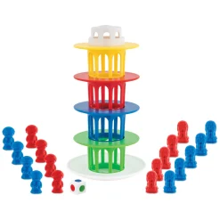 Spel Balance Tower in Katoenen Tasje-Grafix Clearance
