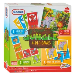 Spellendoos 4in1 Jungle>Grafix Hot