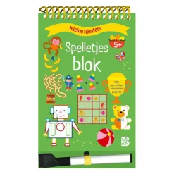 Spelletjesblok met Viltstift 5+>Standaard Uitgeverij