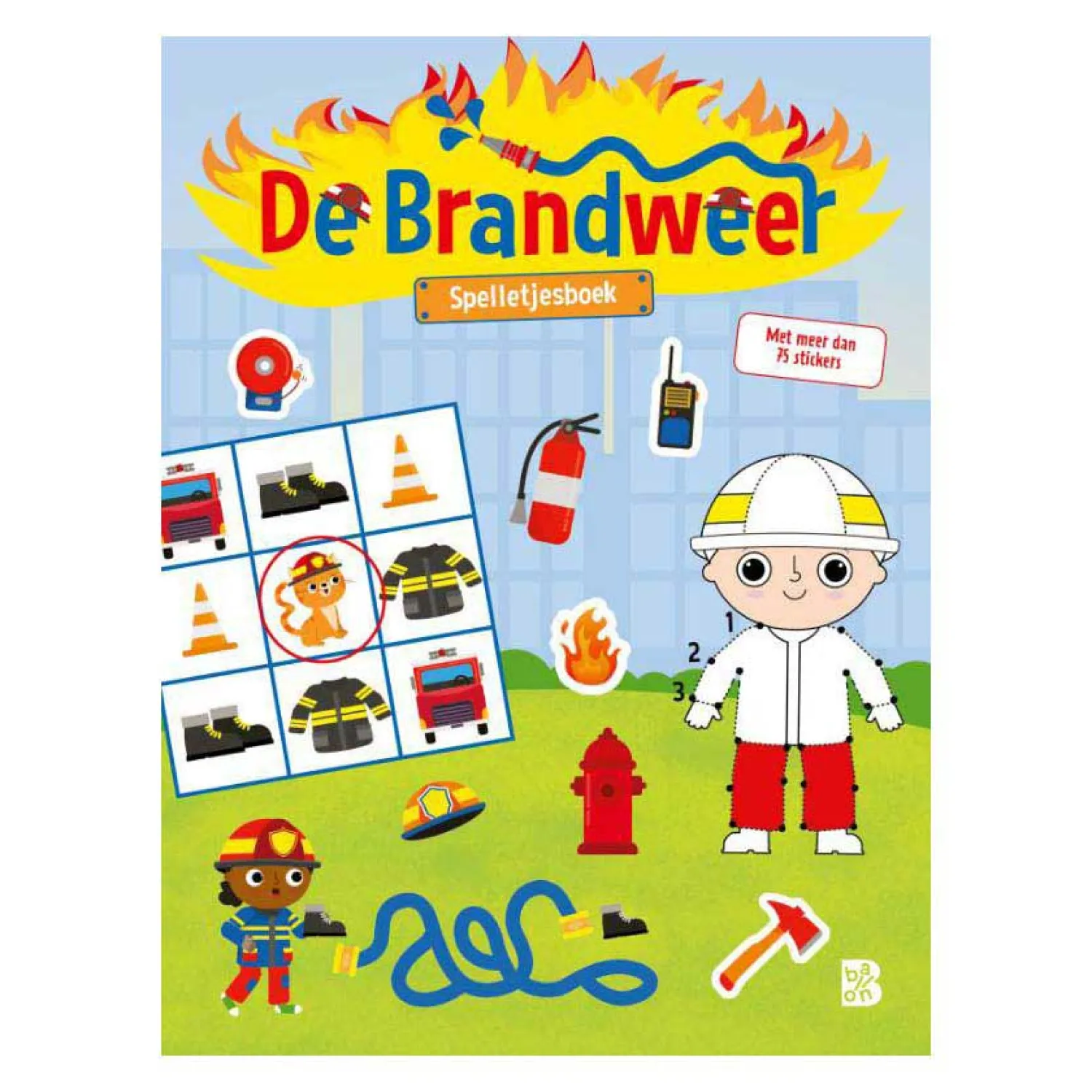 Spelletjesboek De Brandweer-Standaard Uitgeverij